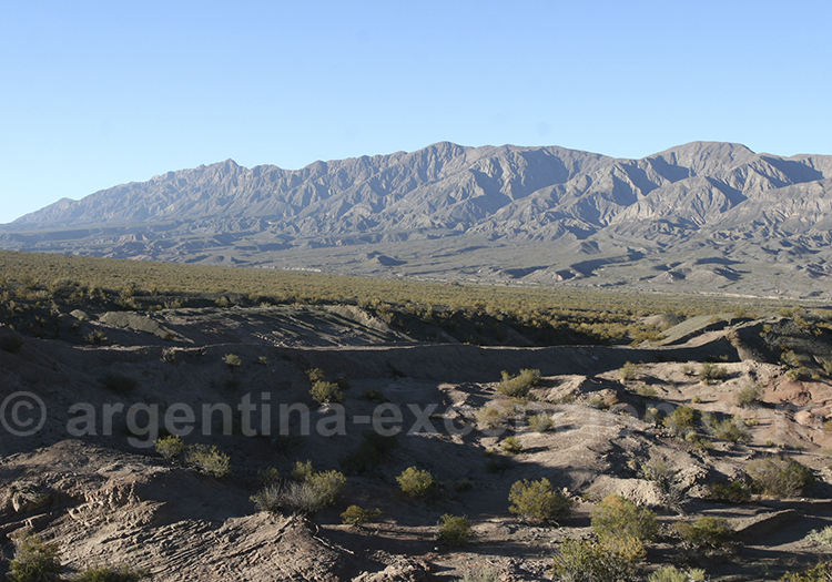 Paysage de la province de San Juan, Cuyo Paysage de la province de San Juan, Cuyo