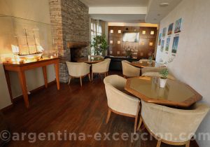 Salle de restauration - Cilene del Faro, faire étape à Ushuaia, Argentine